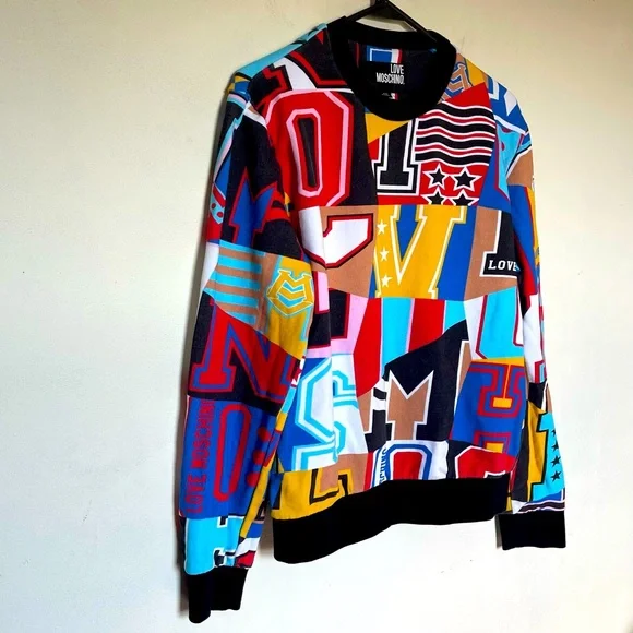 Mens love moschino discount sweatshirt